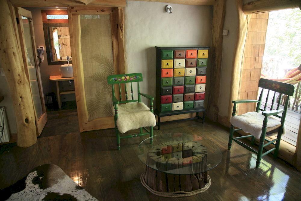 Tree Lodge Nidos De Pucón Esterno foto